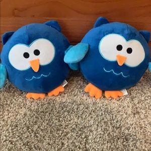 Camp Carnival Night Owl Stuffed Animals (2)
